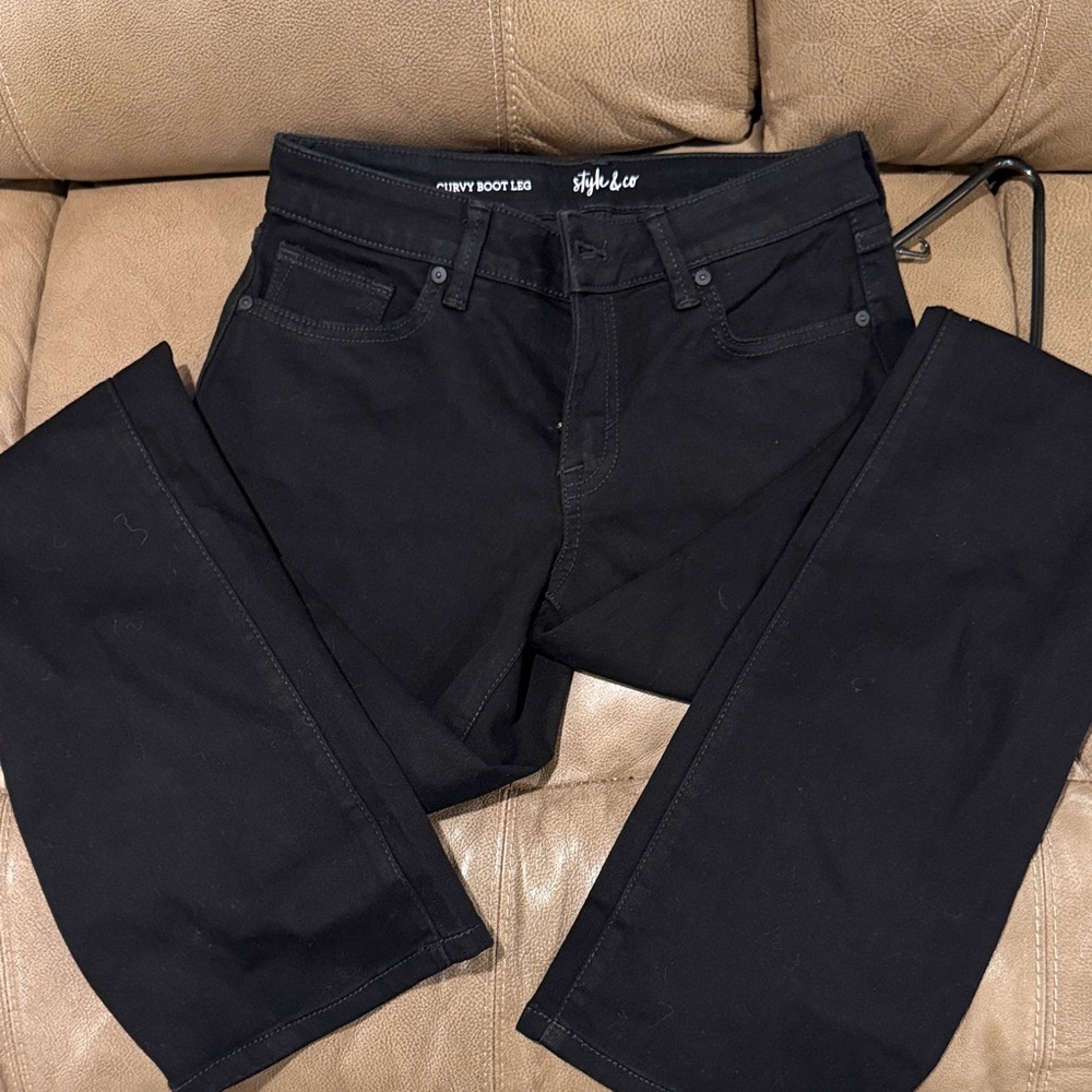 Style & Co. Black Women’s Bootcut Jeans
